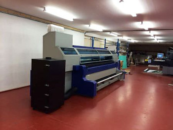 The MTEX 5032 textile printer at Cover Up